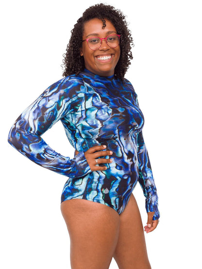 Abalone Restoration - Long Sleeve Swimsuit | Sun Protection Suit