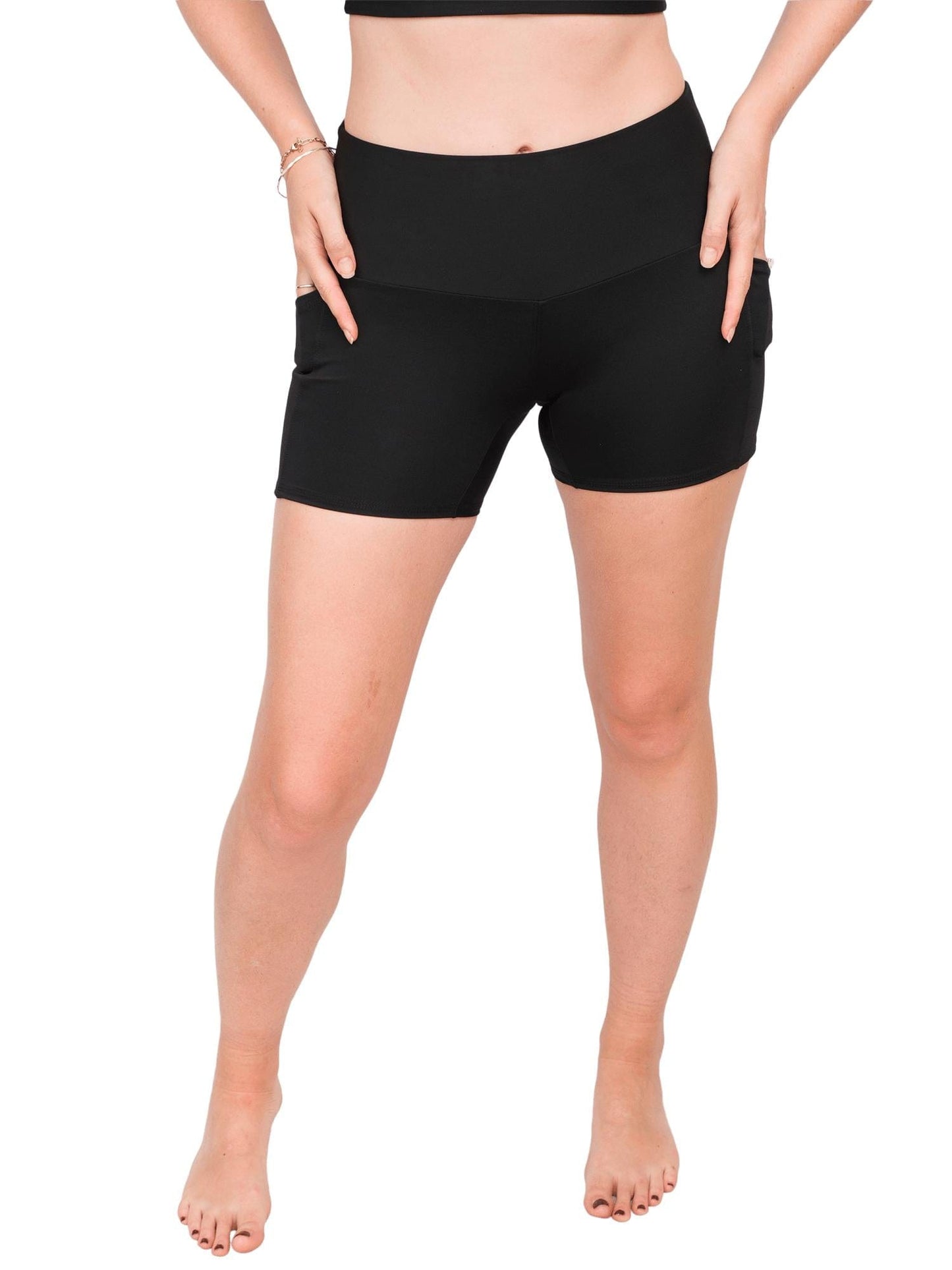 Black Circularity 4 Inch Shorts