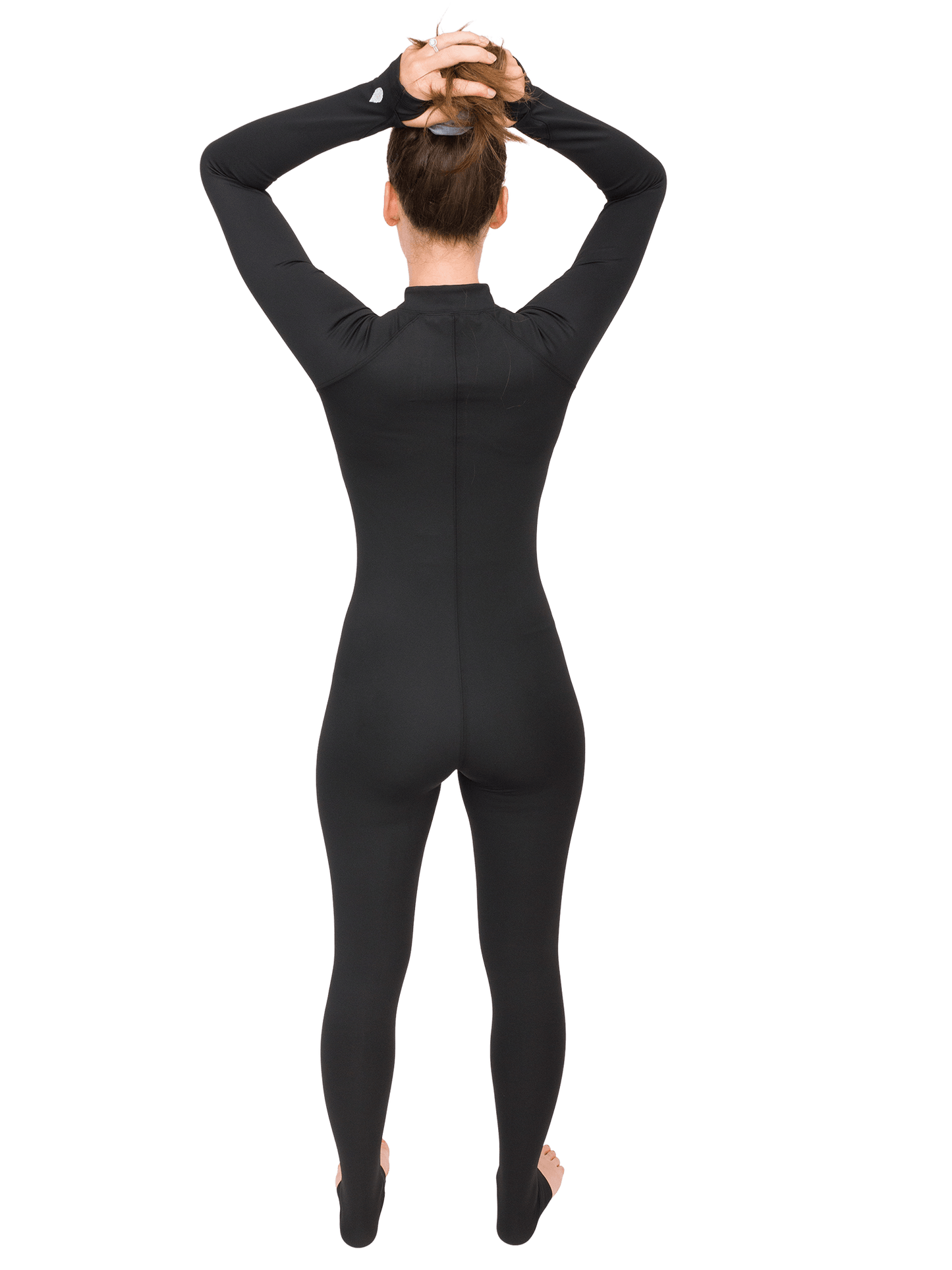 Black Circularity FULL-BODY Sun Suit