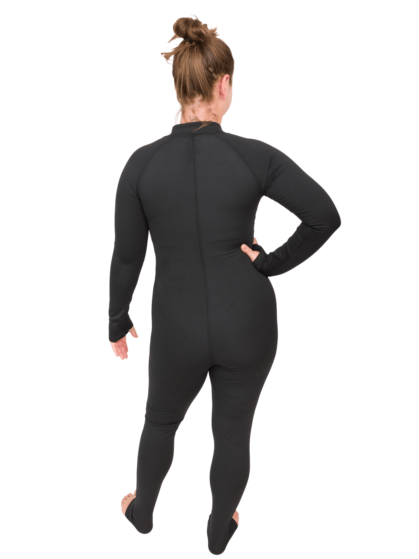 Black Circularity FULL-BODY Sun Suit