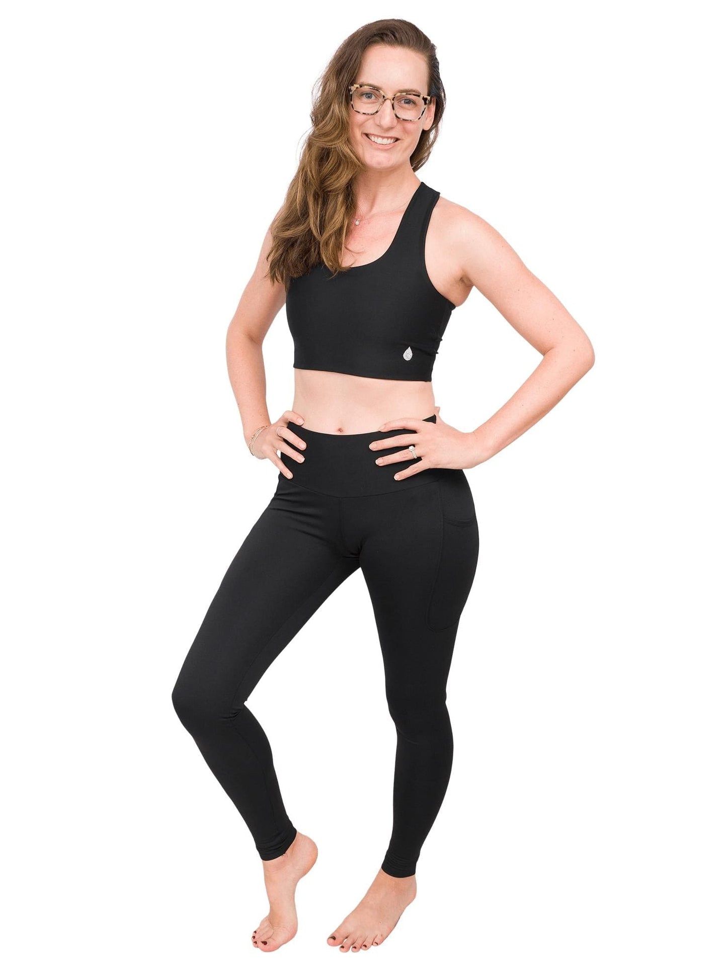 Black Circularity Leggings