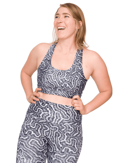 Coral Conservation Reversible Swim Top