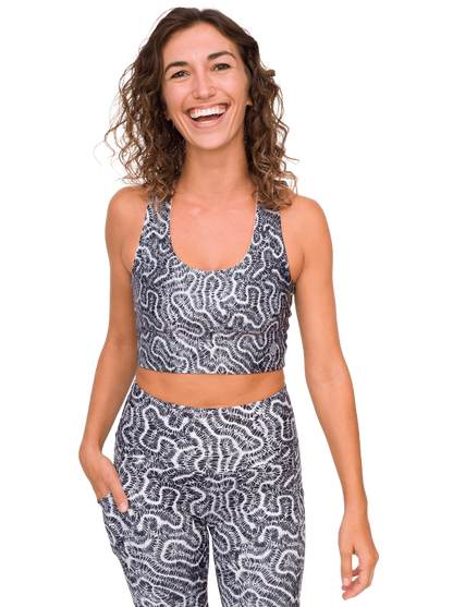Coral Conservation Reversible Swim Top