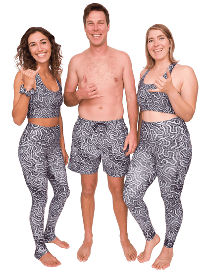 Coral Conservation Reversible Swim Top