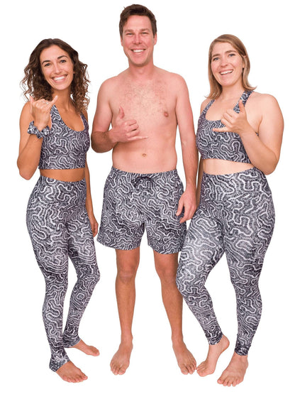 Coral Conservation Reversible Swim Top