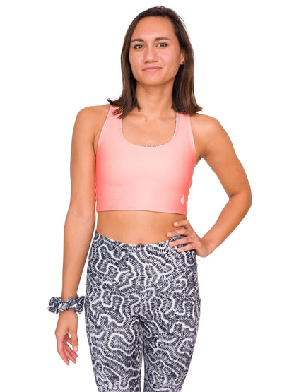 Coral Conservation Reversible Swim Top