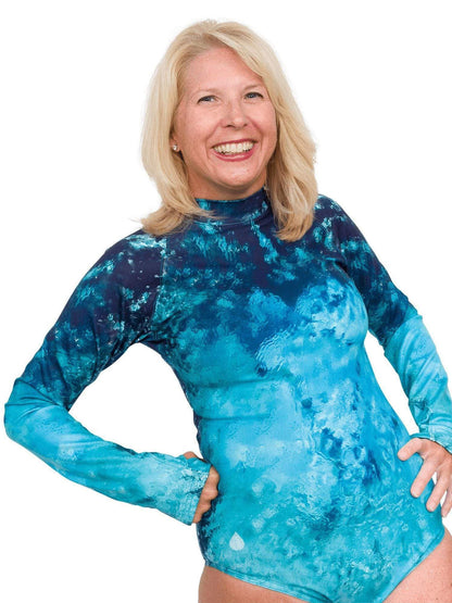 Fountain of Youth - Long Sleeve Swimsuit | Sun Protection Suit