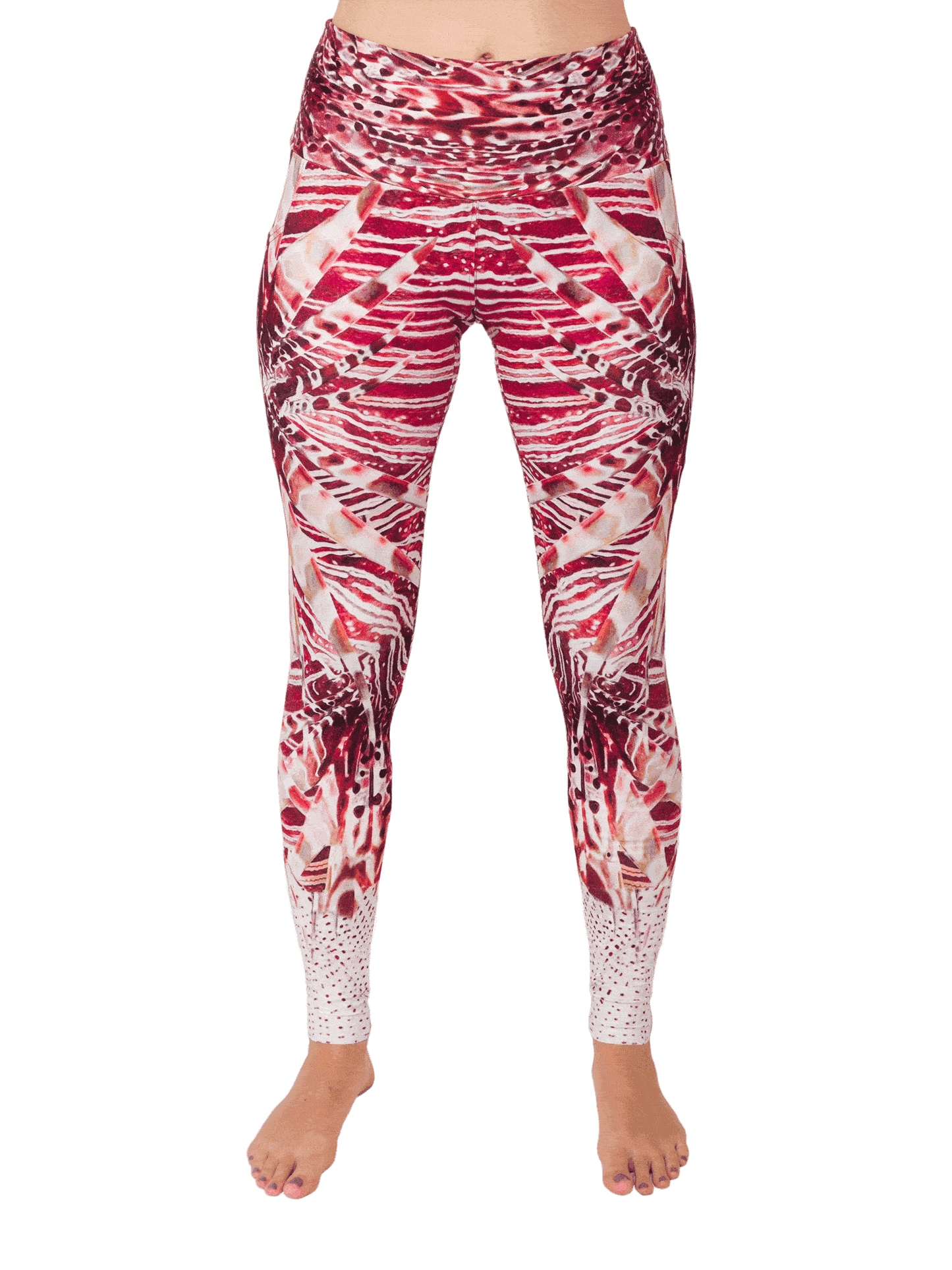 Invasive Lionfish Leggings