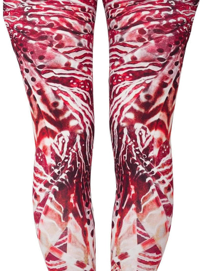 Invasive Lionfish Dive & Snorkel Leggings