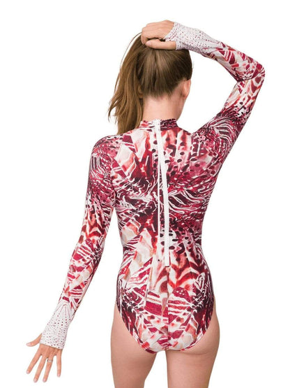 Invasive Lionfish - Long Sleeve Swimsuit | Sun Protection Suit