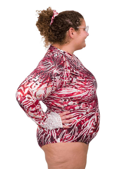 Invasive Lionfish - Long Sleeve Swimsuit | Sun Protection Suit