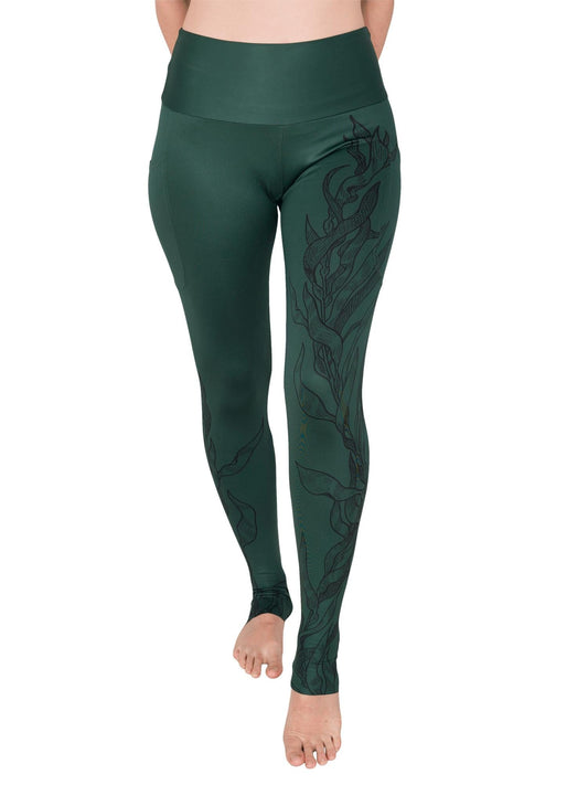 Kelp Line Art Leggings