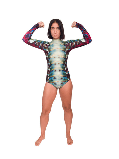 Mantis Moxie - Long Sleeve Swimsuit | Sun Protection Suit