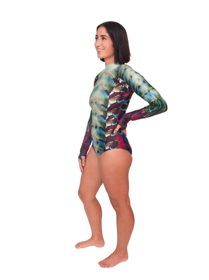 Mantis Moxie - Long Sleeve Swimsuit | Sun Protection Suit