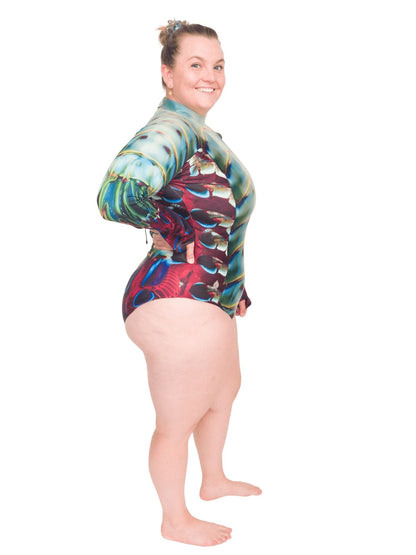 Mantis Moxie - Long Sleeve Swimsuit | Sun Protection Suit