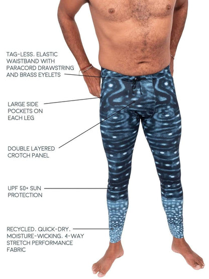 MEN'S Whale Shark Warrior - Dive & Snorkel Leggings