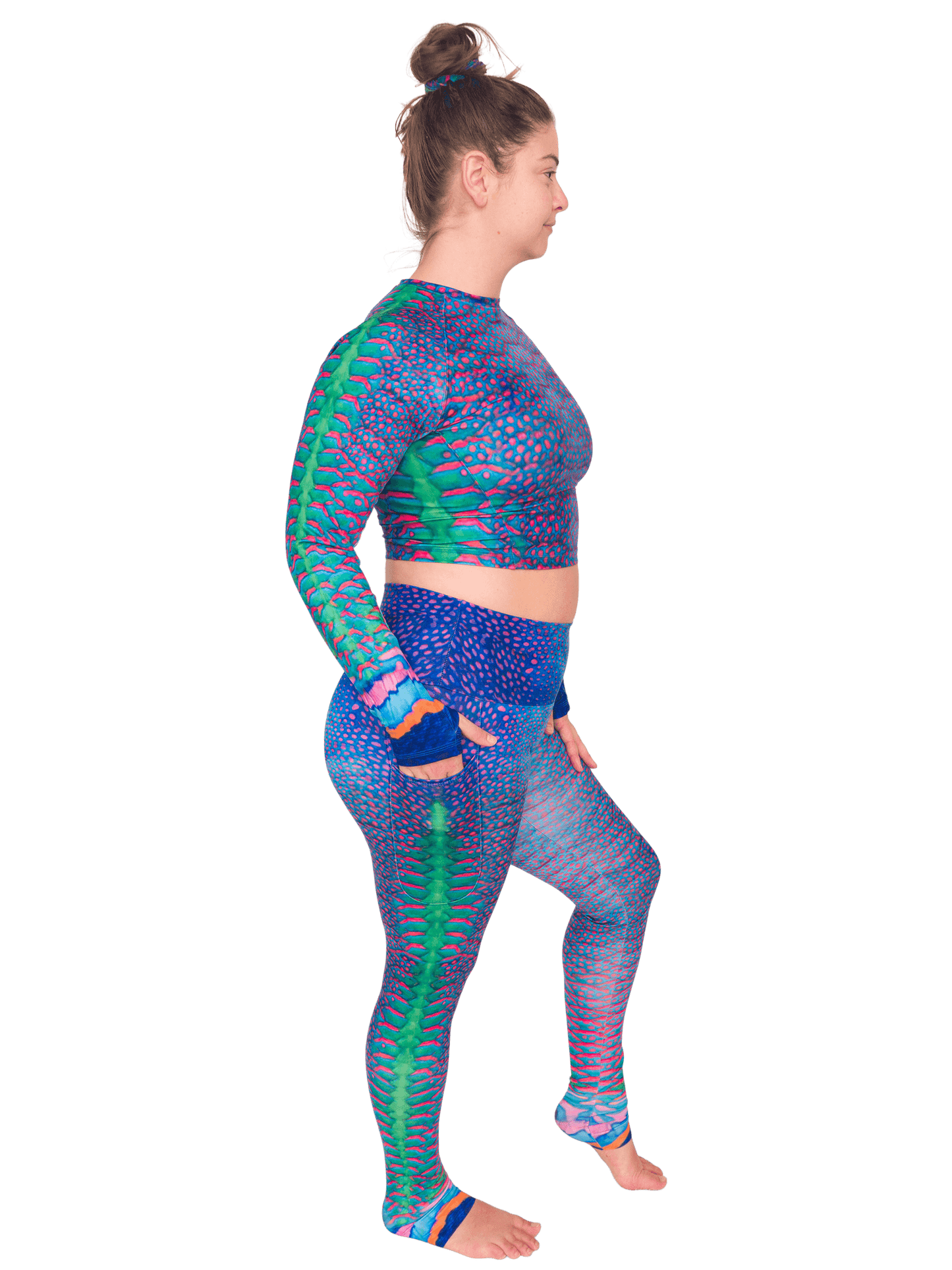 Parrotfish Protection Cropped Rashguard