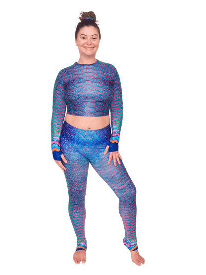 Parrotfish Protection Cropped Rashguard