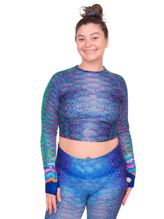 Parrotfish Protection Cropped Rashguard