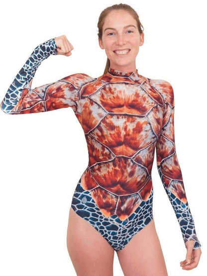 Sea Turtle Survival - Long Sleeve Swimsuit | Sun Suit