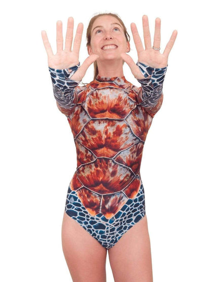 Sea Turtle Survival - Long Sleeve Swimsuit | Sun Suit