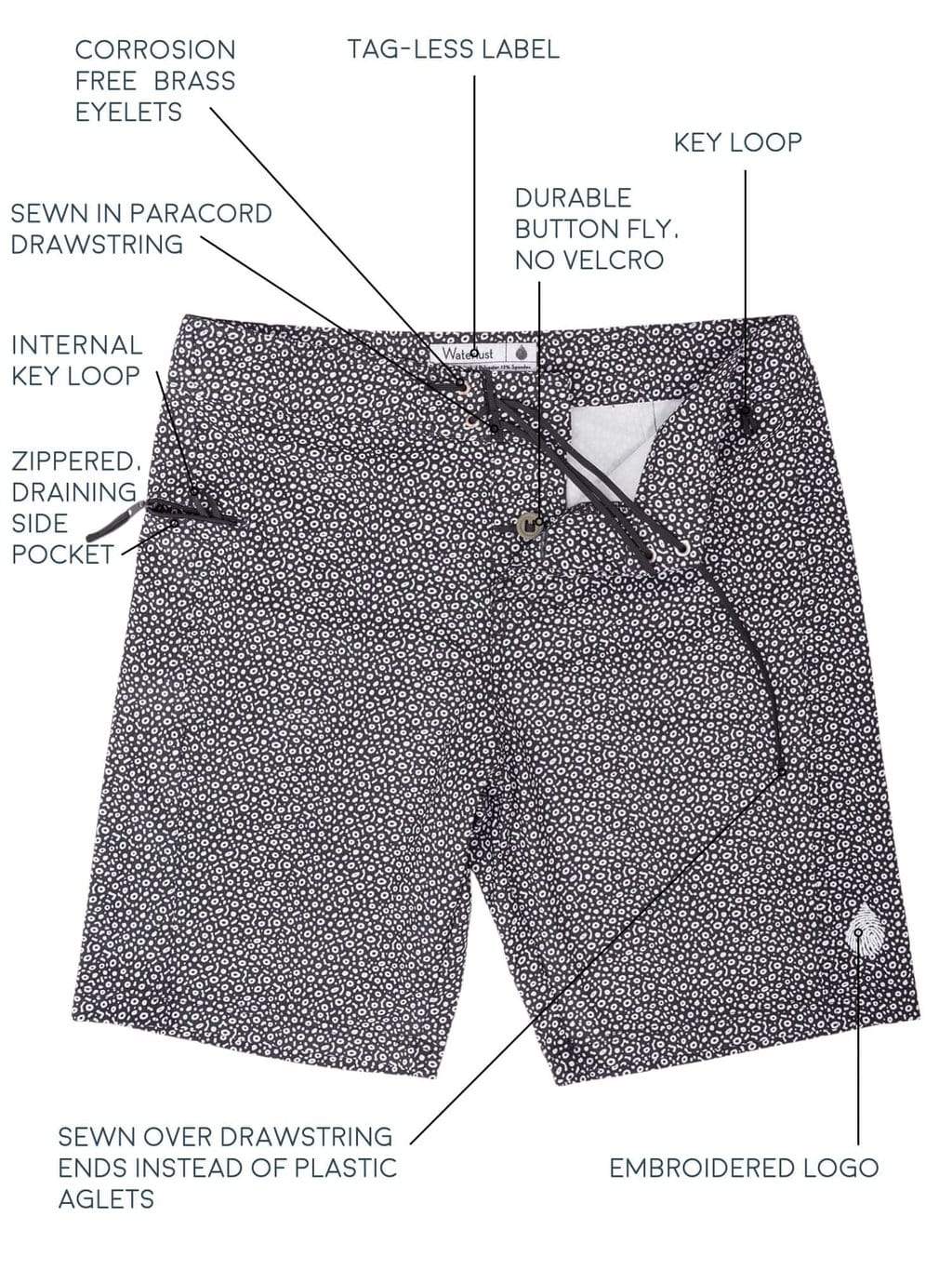 Spotted Eagle Ray Boardshorts