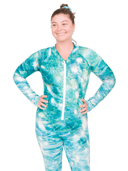 Sun-Kissed Sea Full-Body Snorkel & Dive Skin | Sun Protection Suit