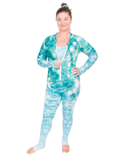 Sun-Kissed Sea Full-Body Snorkel & Dive Skin | Sun Protection Suit