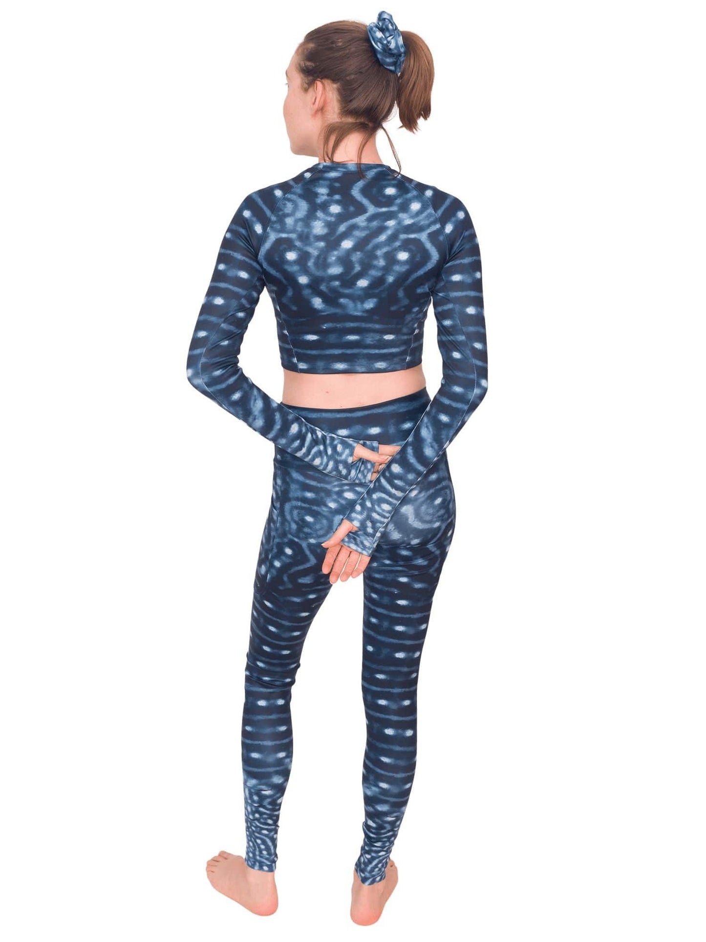 Whale Shark Warrior Cropped Rashguard