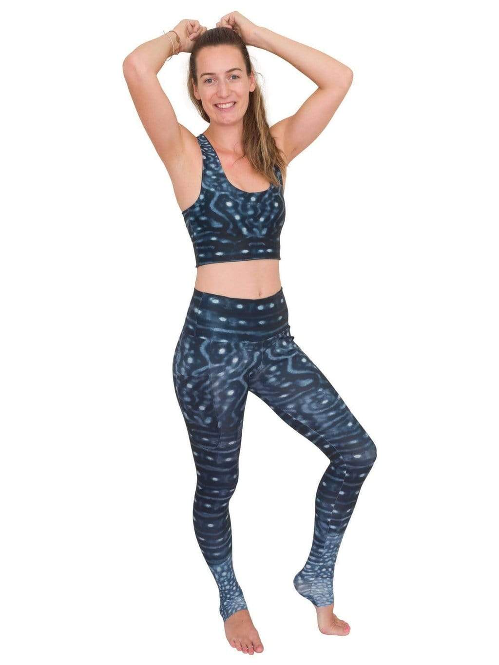 Whale Shark Warrior Leggings