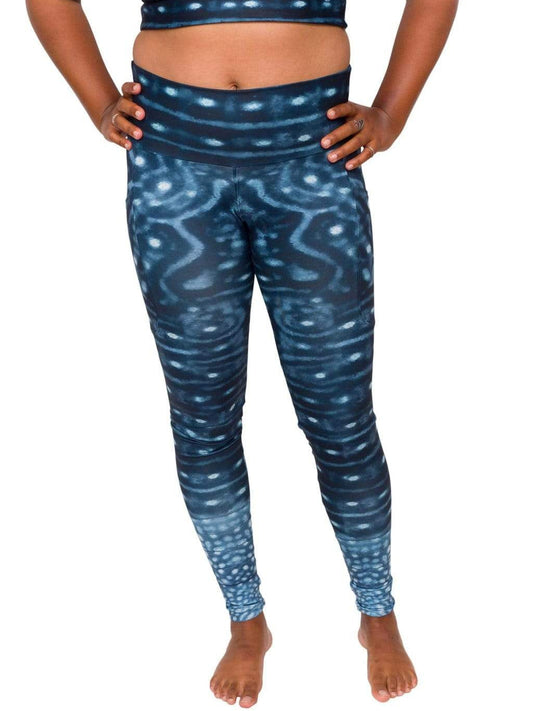 Whale Shark Warrior Leggings