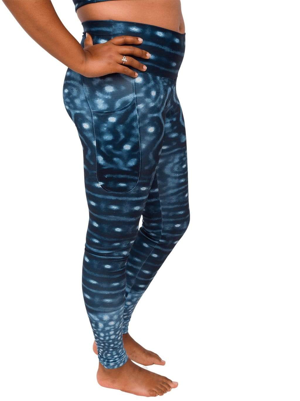 Whale Shark Warrior Leggings