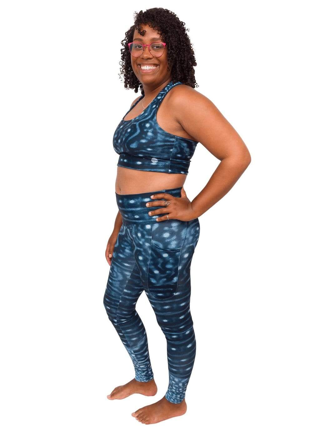 Whale Shark Warrior Leggings