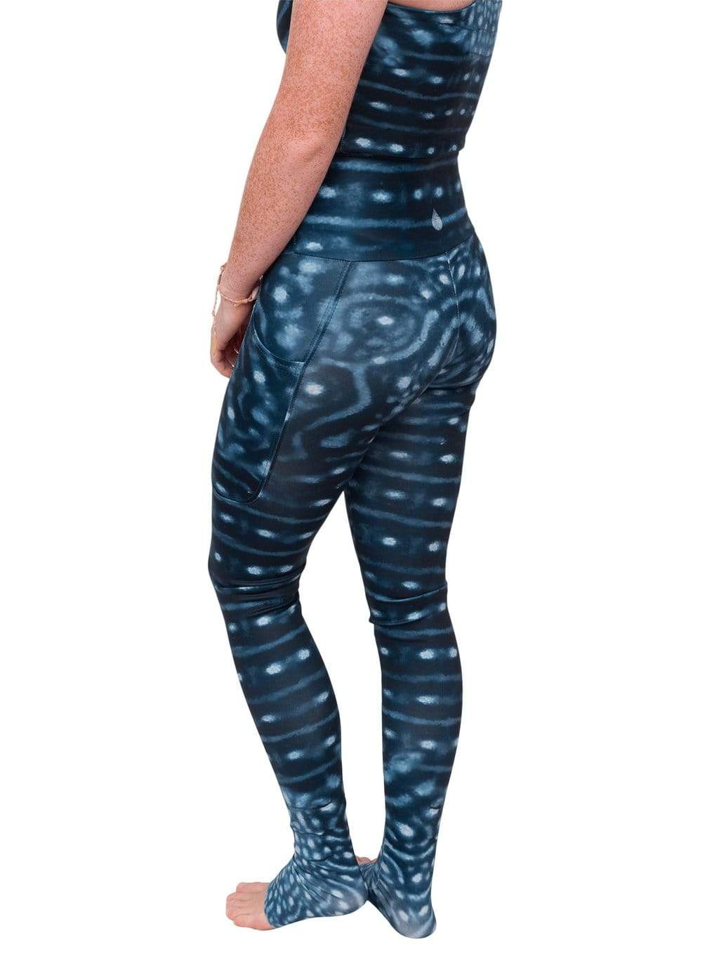 Whale Shark Warrior Leggings