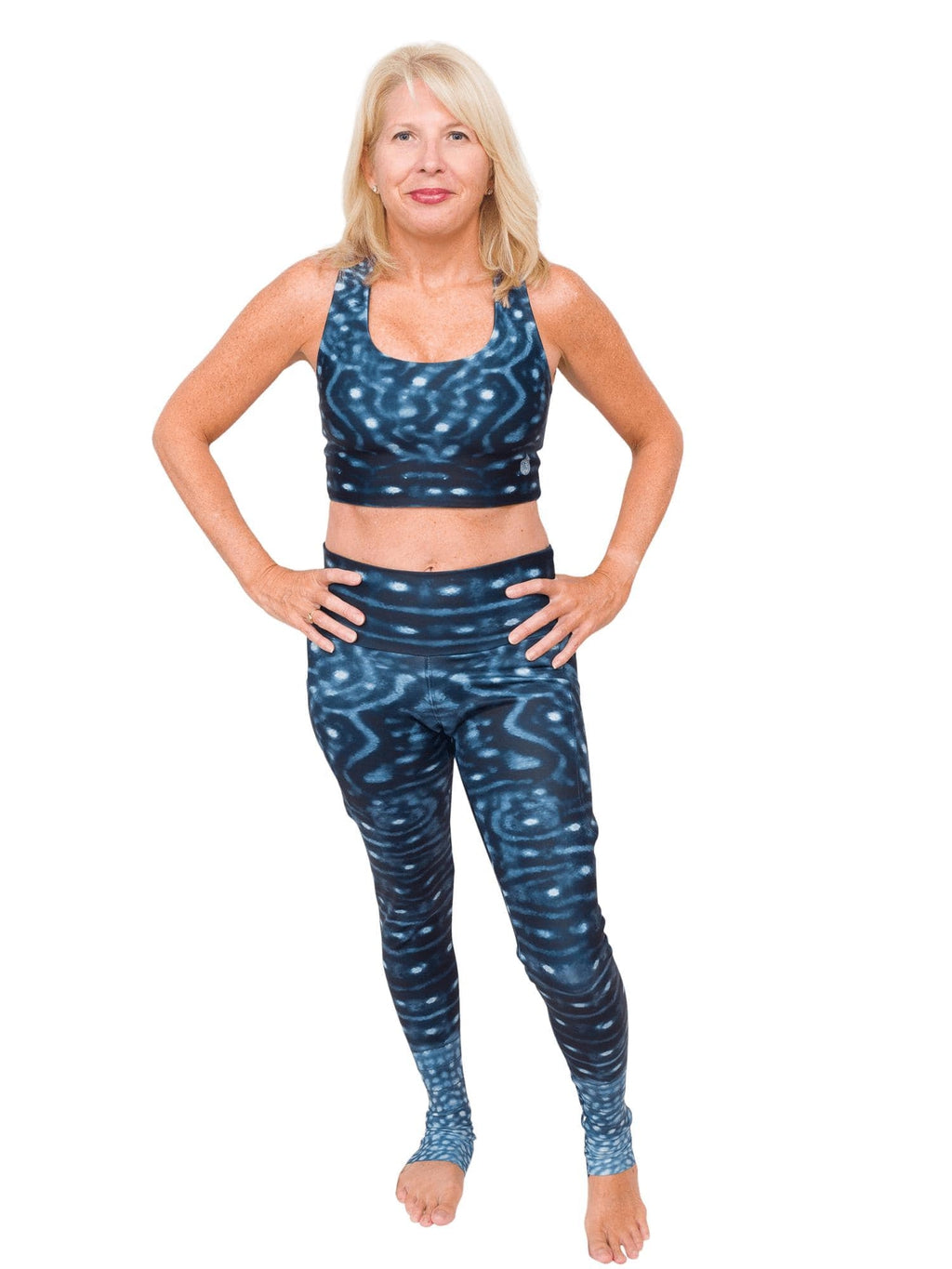 Whale Shark Warrior Leggings