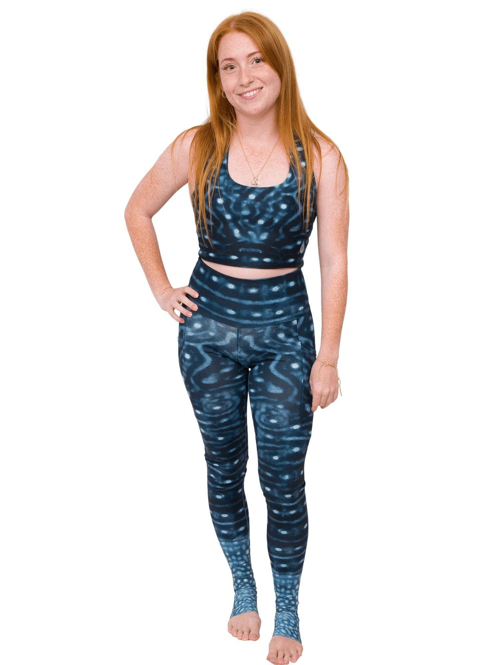 Whale Shark Warrior Leggings