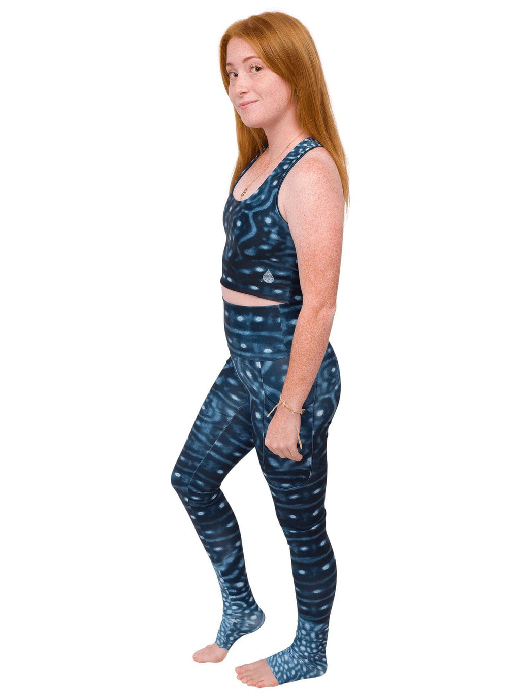 Whale Shark Warrior Leggings