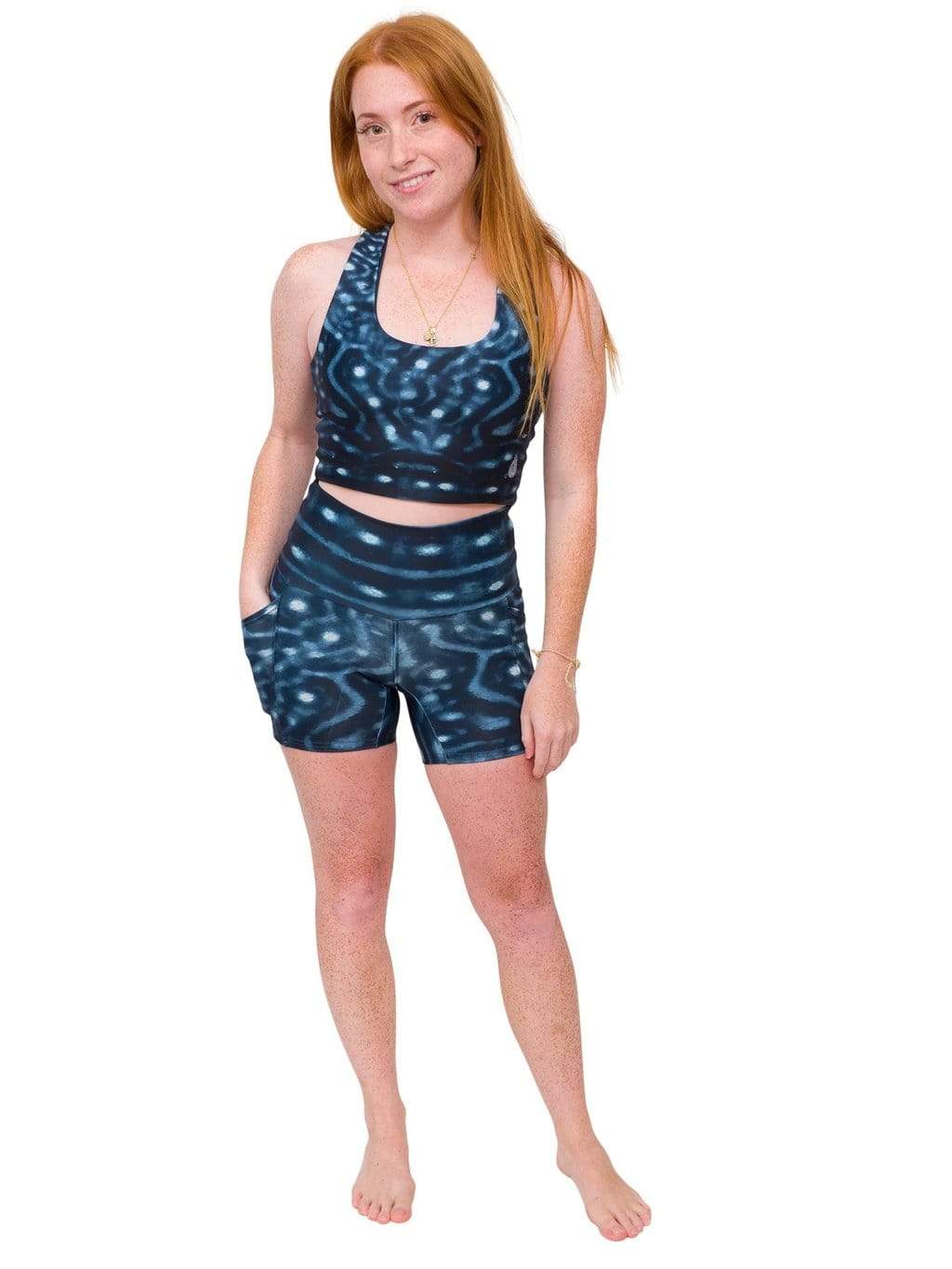 Whale Shark Warrior Reversible Top