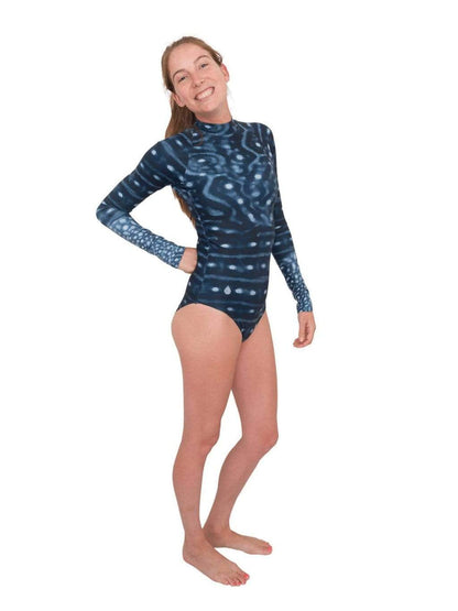 Whale Shark Warrior - Long Sleeve Swimsuit | Sun Protection Suit