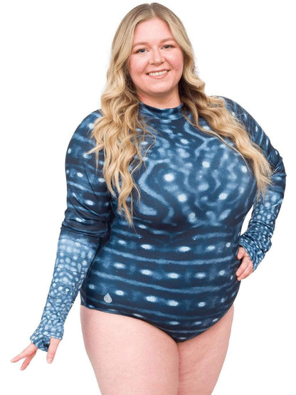 Whale Shark Warrior - Long Sleeve Swimsuit | Sun Protection Suit