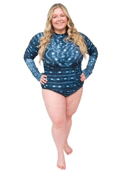 Whale Shark Warrior - Long Sleeve Swimsuit | Sun Protection Suit