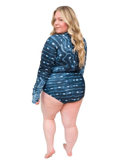 Whale Shark Warrior - Long Sleeve Swimsuit | Sun Protection Suit