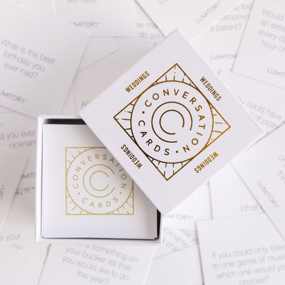 Wedding Conversation Cards