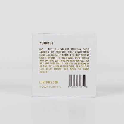 Wedding Conversation Cards