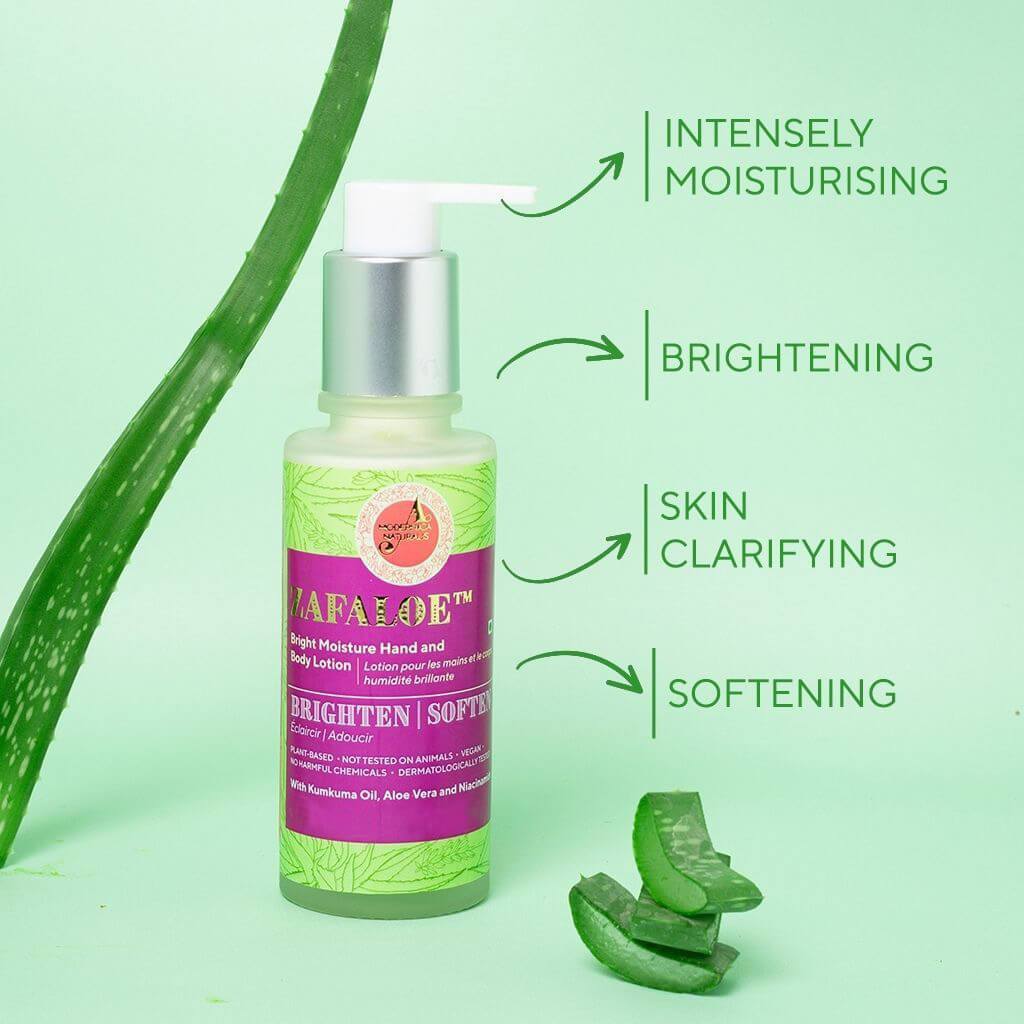 Zafaloe Bright Moisture Hand and Body Lotion