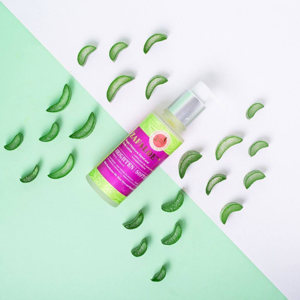 Zafaloe Bright Moisture Hand and Body Lotion
